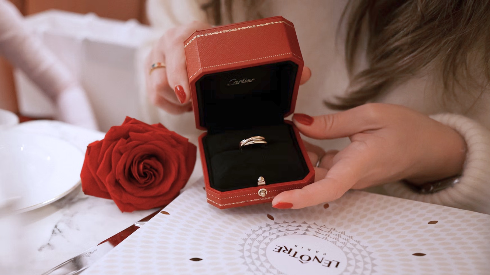 Cartier travel retail campaign visual