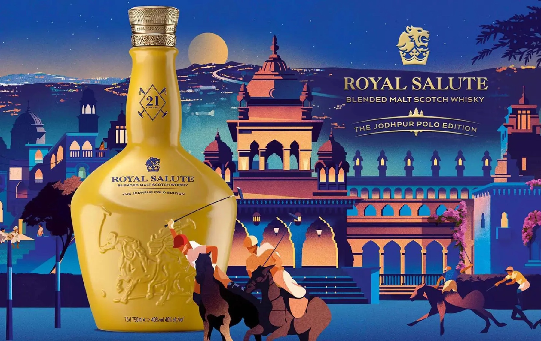 Royal Salute 21 Year Old, The Jodhpur Polo Edition